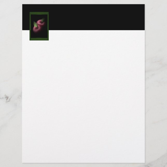Red Apples Letterhead (Front)