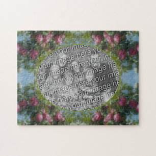 Red Apples On Tree Frame Add Your Photo Jigsaw Puzzle