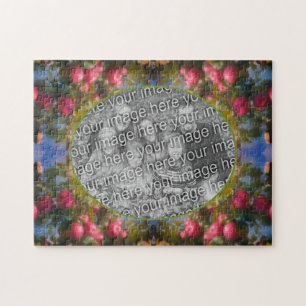 Red Apples On Tree Frame Add Your Photo Jigsaw Puzzle