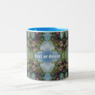 Red Apples On Tree Painting Abstract Personalised Two-Tone Coffee Mug