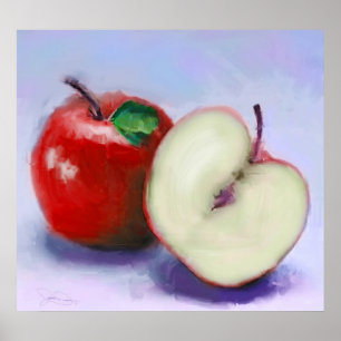 Red Apples Poster