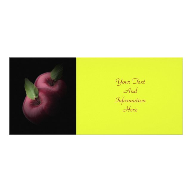 Red Apples Rack Card (Front)