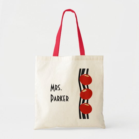 Red Apples Tote Bag