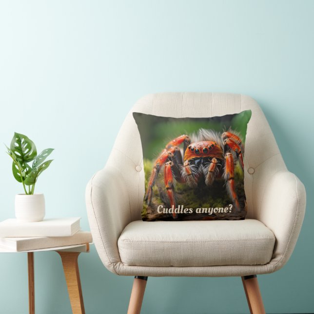 🕷️ Red Arachnid Marvel  Cushion (Chair)