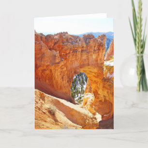 Red Arches Greeting Card