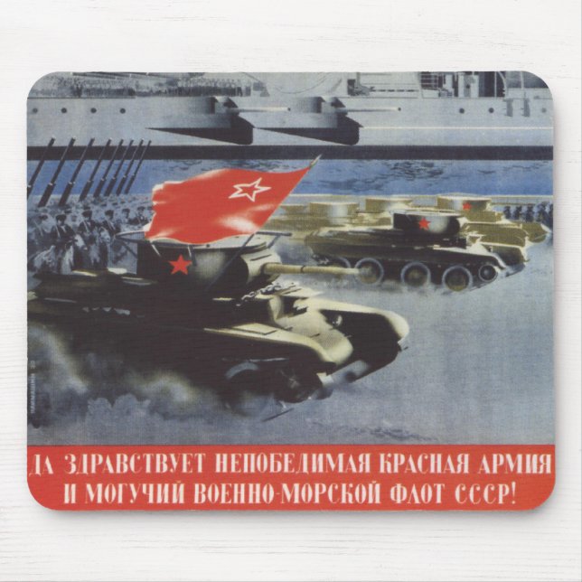 Red Army Mouse Pad (Front)