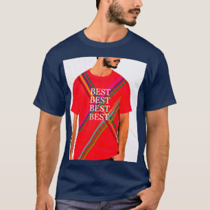 Red Artistic Expression – Bold Creative T-S T-Shirt