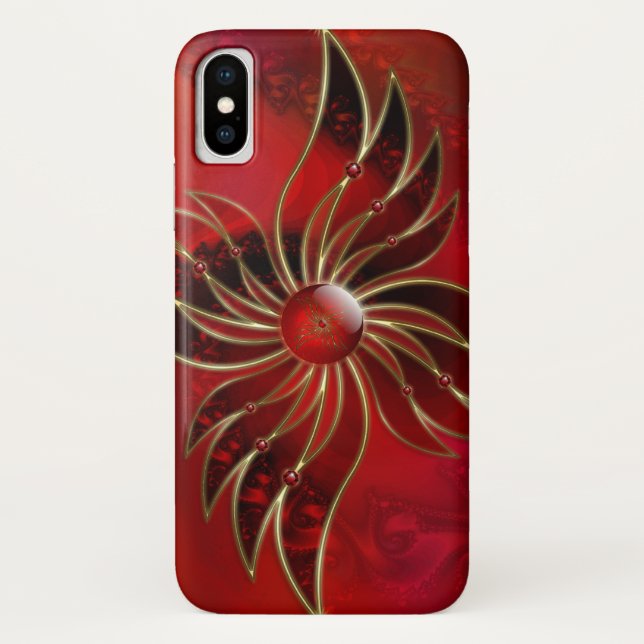 Red As the Flame iPhone Case-Mate Case (Back)