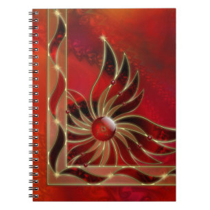 Red As the Flame Notebook