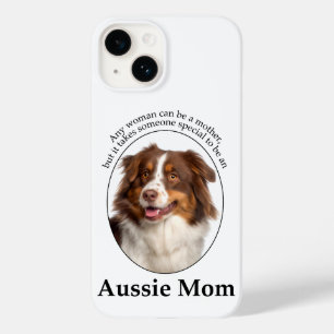Red Australian Shepherd Mum Case-Mate iPhone 14 Case