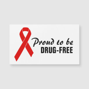 Red Awareness Ribbon + your message