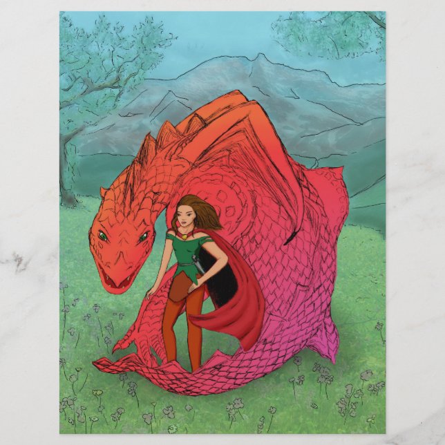 Red Baby Dragon (Front)