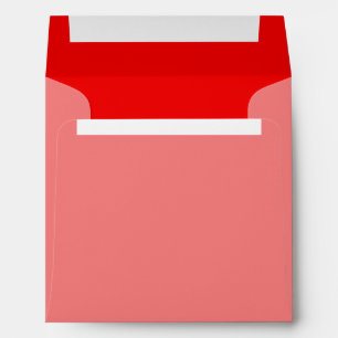 Red Background Colour Customise This! Envelopes