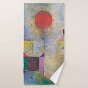 Red Balloon, Klee Bath Towel