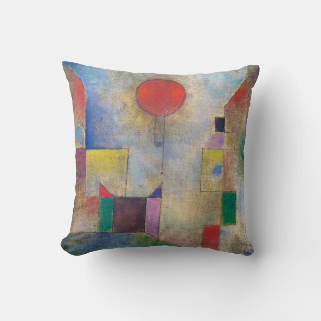 Red Balloon, Klee Cushion (Front)
