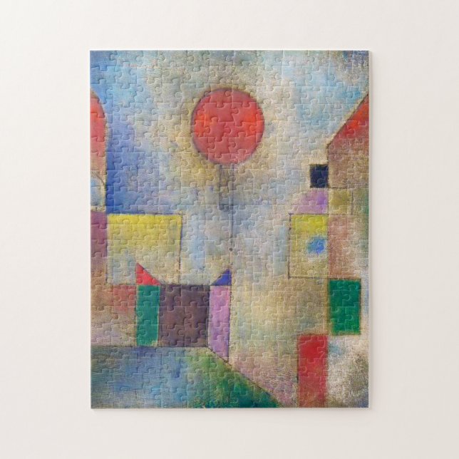 Red Balloon, Klee Jigsaw Puzzle (Vertical)