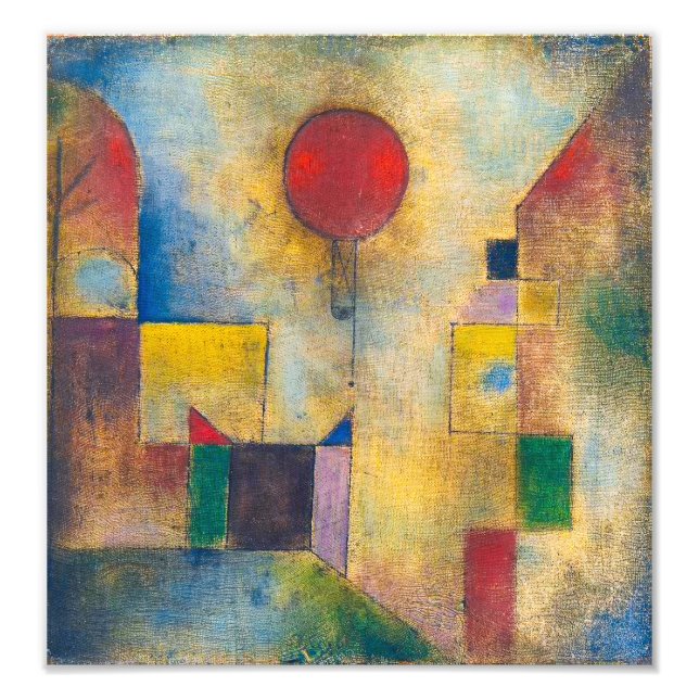 Red Balloon | Paul Klee | Photo Print (Front)