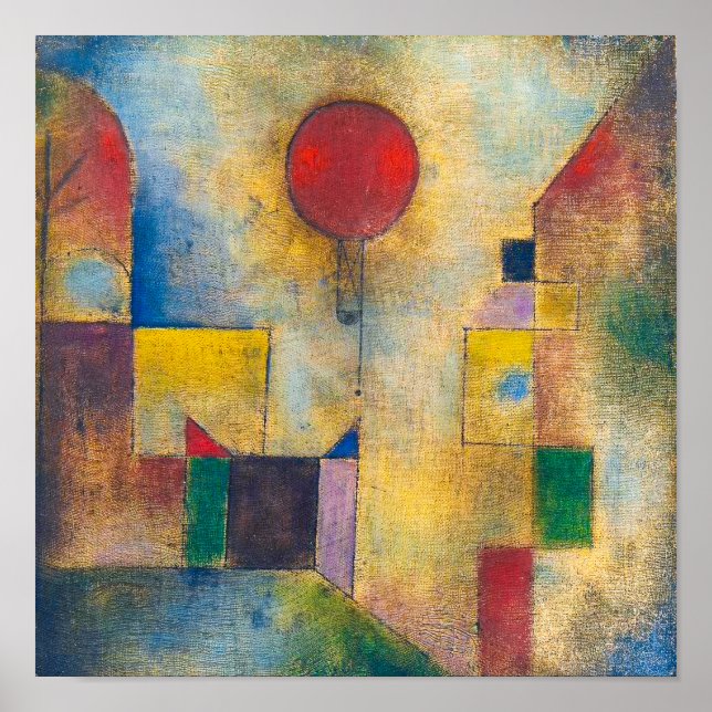 Red Balloon | Paul Klee | Poster (Front)