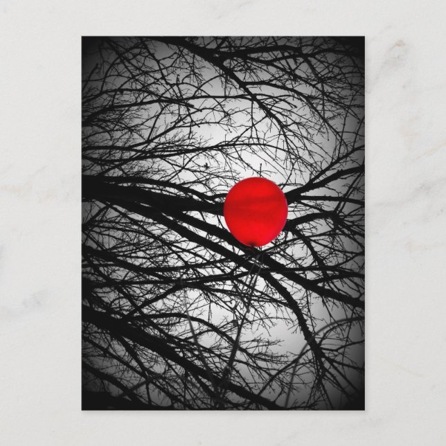 Red Balloon Postcard (Front)