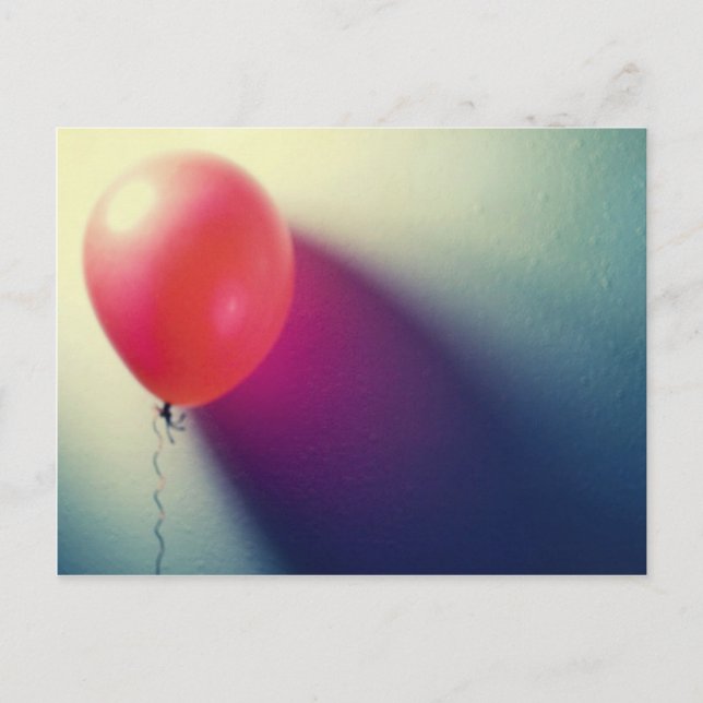Red Balloon Postcard (Front)