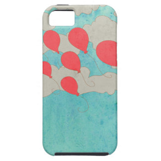 Red Balloons Case For The iPhone 5