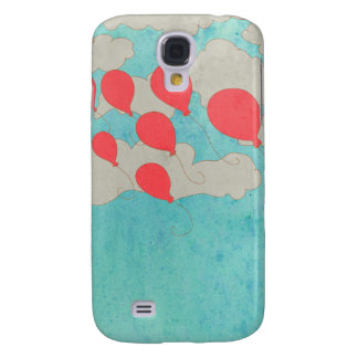 Red Balloons Galaxy S4 Case