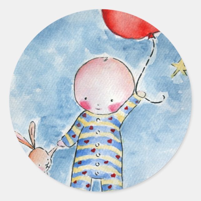 Red Baloon Stickers (Front)