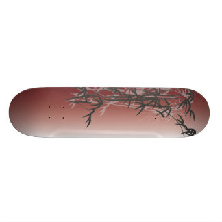 Red Bamboo deck Skateboard