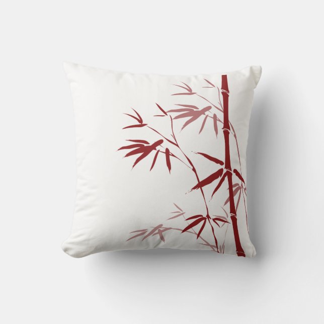 Red Bamboo Pillows (Front)