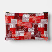 Red Bandanna Patchwork Paisley Sewing Pattern