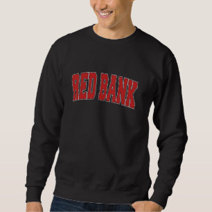 RED BANK NJ NEW JERSEY Varsity Style USA Vintage S Sweatshirt