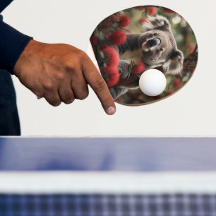 Red Banksia Tree With Koala Bear, Crew Socks Ping Pong Paddle