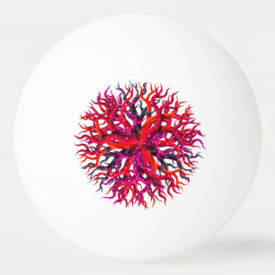 Red Baobab Ping Pong Ball
