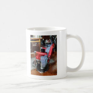 Red Barber Chair Coffee Mug