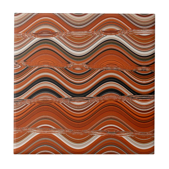 Red Barn Abstract 3, 2015 (photo) | SVP Images Ceramic Tile (Front)