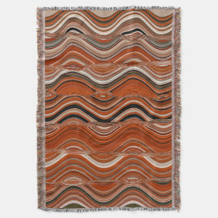 Red Barn Abstract 3, 2015 (photo) SVP Images Throw Blanket