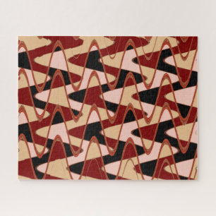 Red Barn Abstract 4, 2015 (photo) SVP Images Jigsaw Puzzle