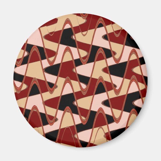 Red Barn Abstract 4, 2015 (photo) | SVP Images Magnet (Front)