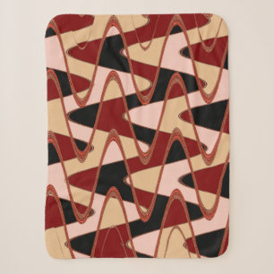 Red Barn Abstract 4, 2015 (photo)   SVP Images Sherpa Blanket