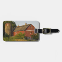 Red Barn and Silo Country Farm