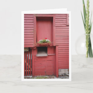 Red Barn Card