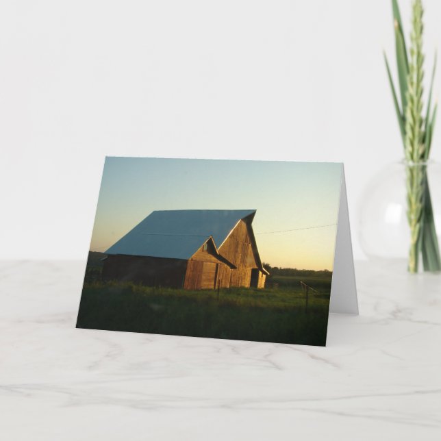 Red Barn Card (Front)