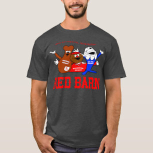 Red Barn Chicken Hungry Hamburger Big Fish Hungry T-Shirt