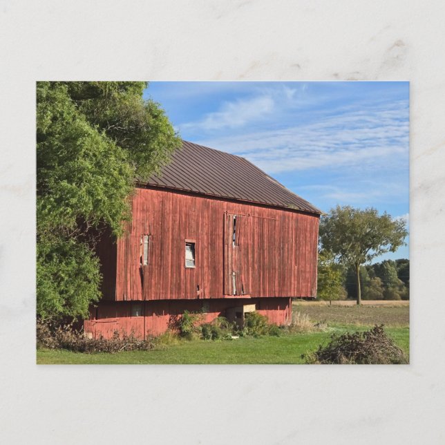 Red barn postcard (Front)