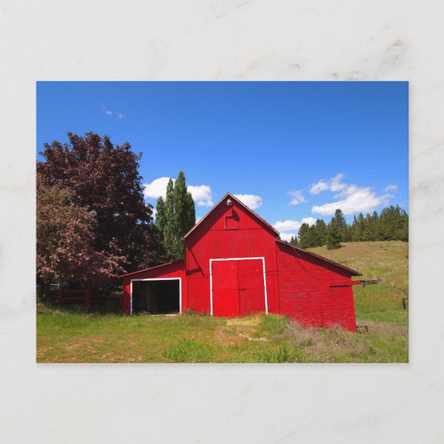 Red Barn Postcard (Front)