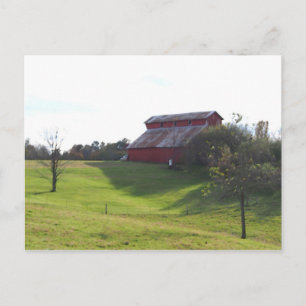 Red Barn Postcard