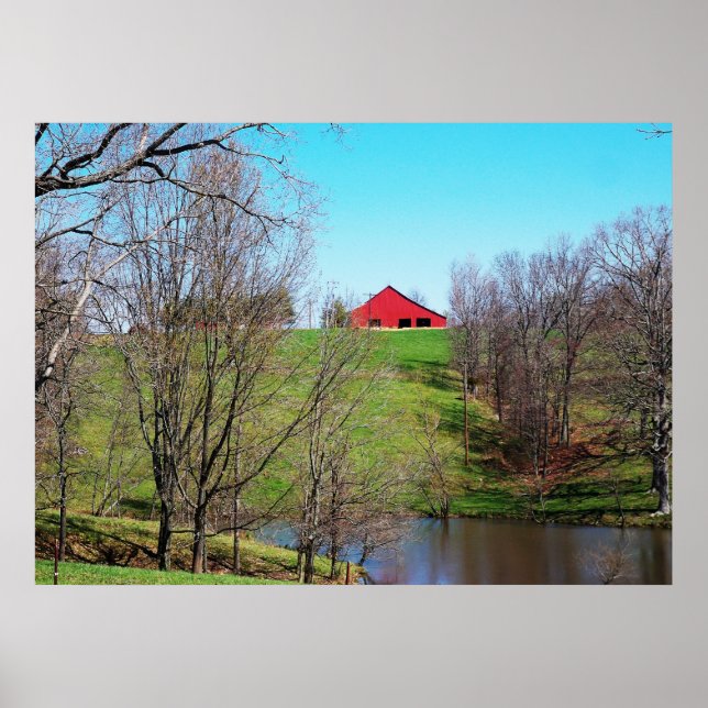 Red Barn Poster (Front)