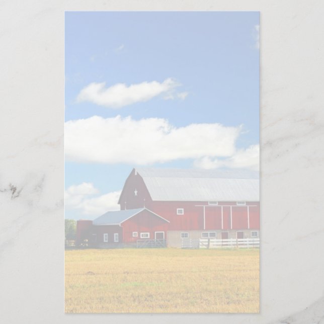 Red Barn Stationery (Front)
