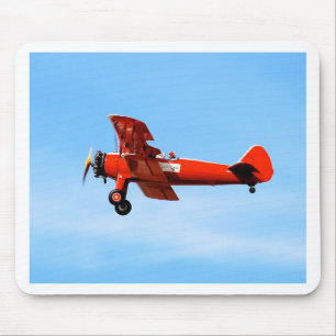 Red Baron Bi Plane Mouse Pad