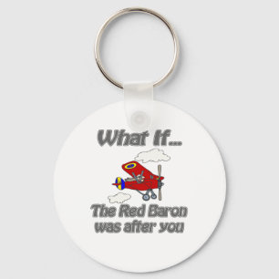 Red Baron Key Ring